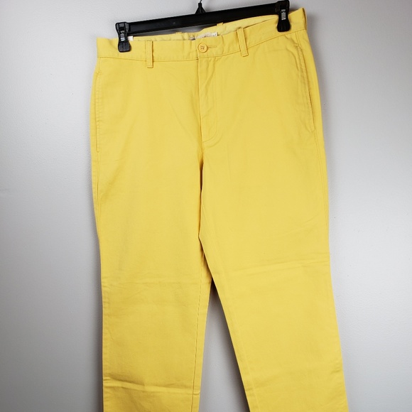 mens yellow chino pants